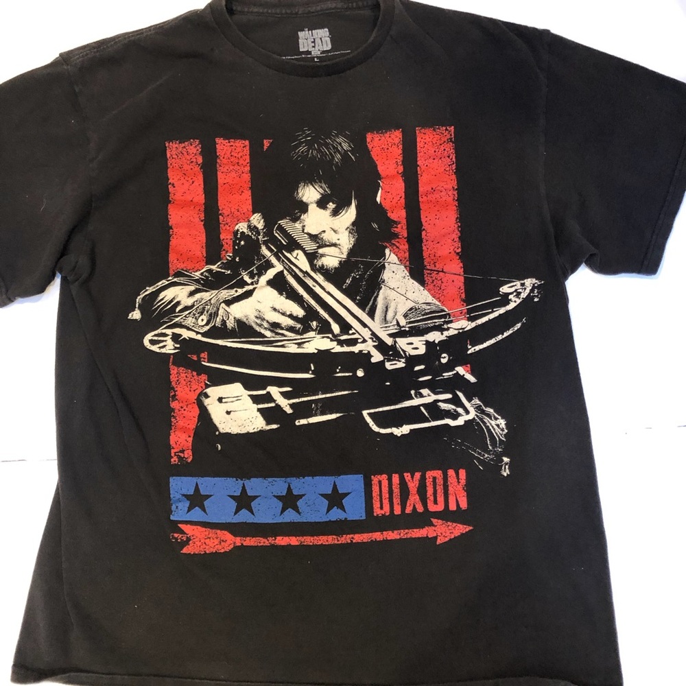 Walking Dead Dixon graphic T Sz L black